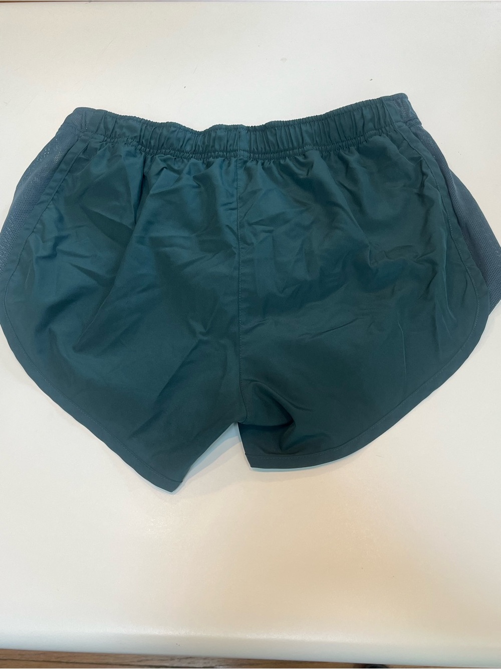 Nike Dri Fit Dark Green Running Shorts - Picture 2 of 6